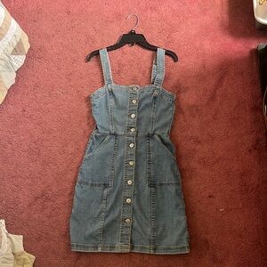 Denim Jean Dress Mini
